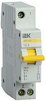 Выключатель-разъединитель трехпозиционный 1п ВРТ-63 16А | код MPR10-1-016 | IEK